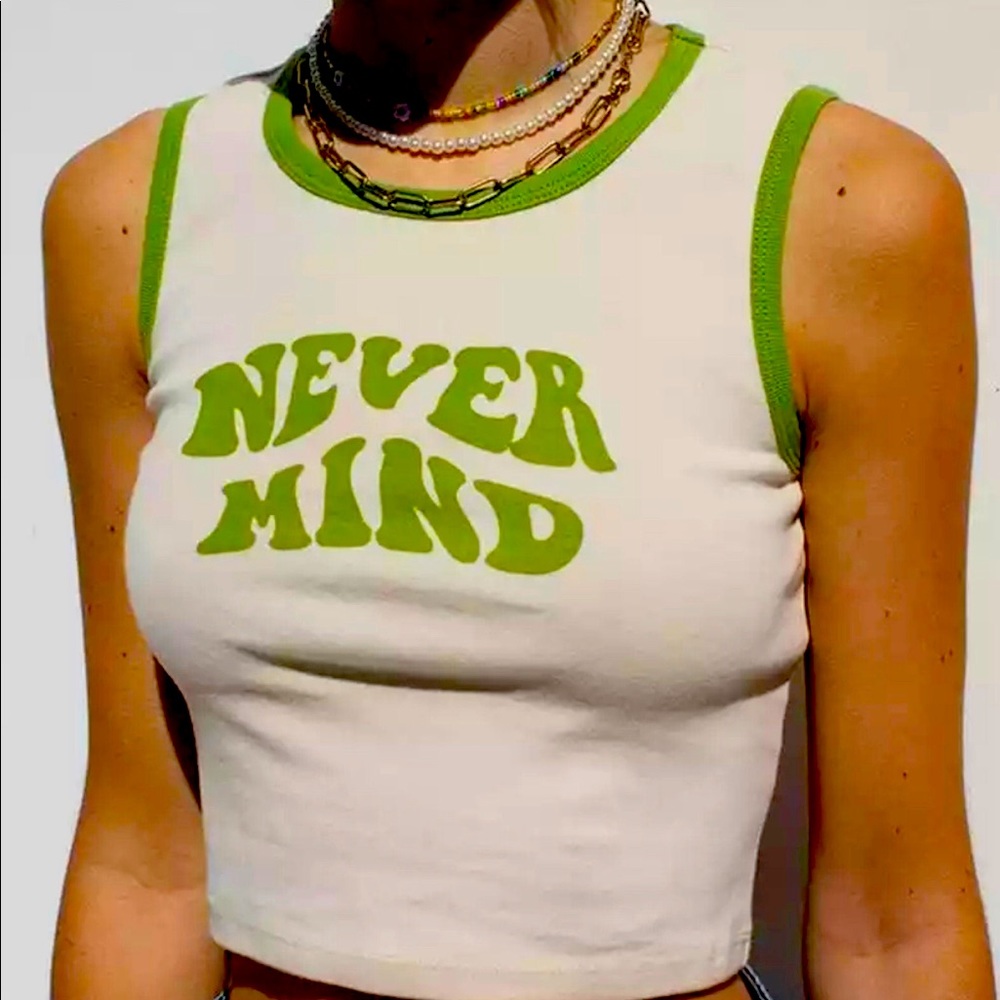 Crop top tank top